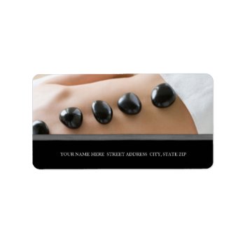 Spa Business Address Labels by lifethroughalens at Zazzle