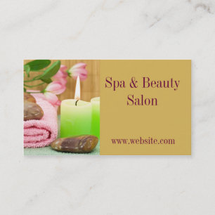 Spa Business Card