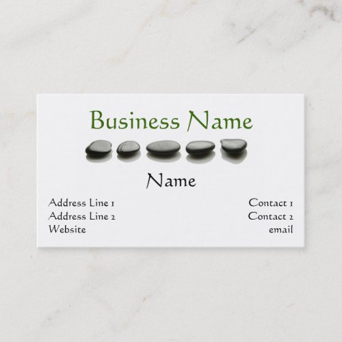 Spa Business Card