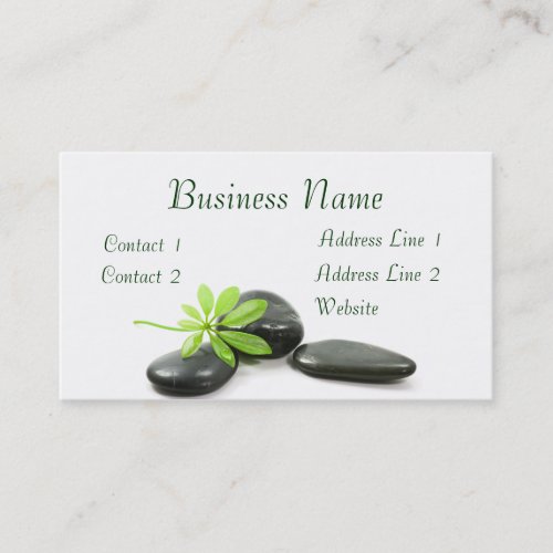 Spa Business Card