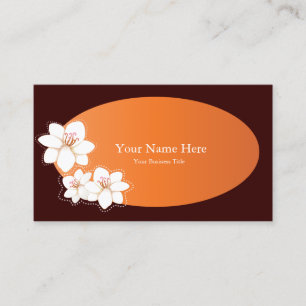 Spa Business Card Templates