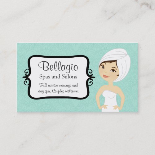 Spa Business Cards