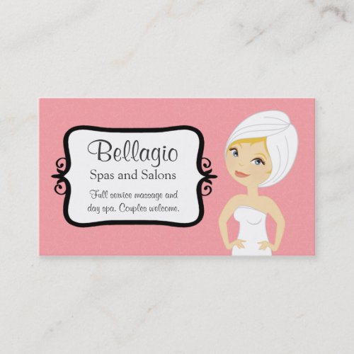 Spa Business Cards