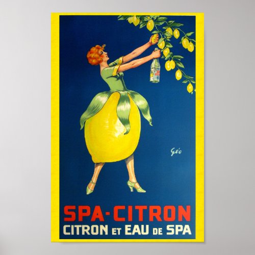 Spa Citron Poster