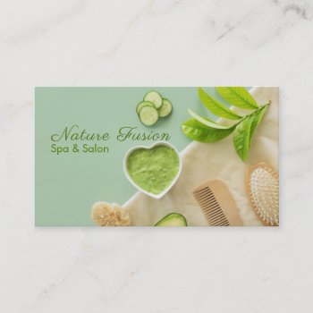 Spa Composition Business Card by artNimages at Zazzle
