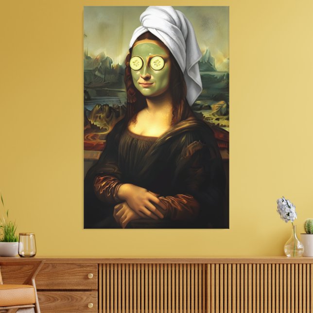 Spa Day Beautician Canvas Print (Insitu(LivingRoom))