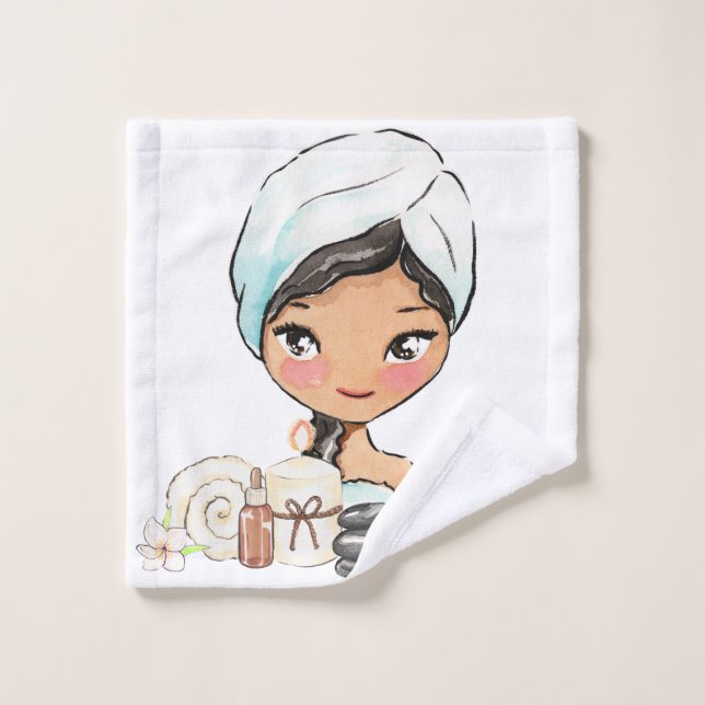 SPA DAY Birthday wash cloth (Wash Cloth)