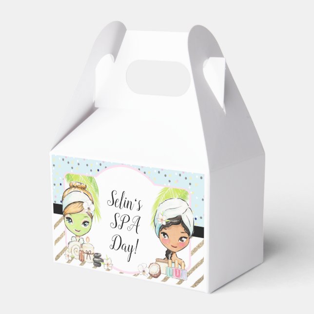 SPA day Favor Box (Front Side)