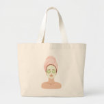 Spa Day Large Tote Bag at Zazzle