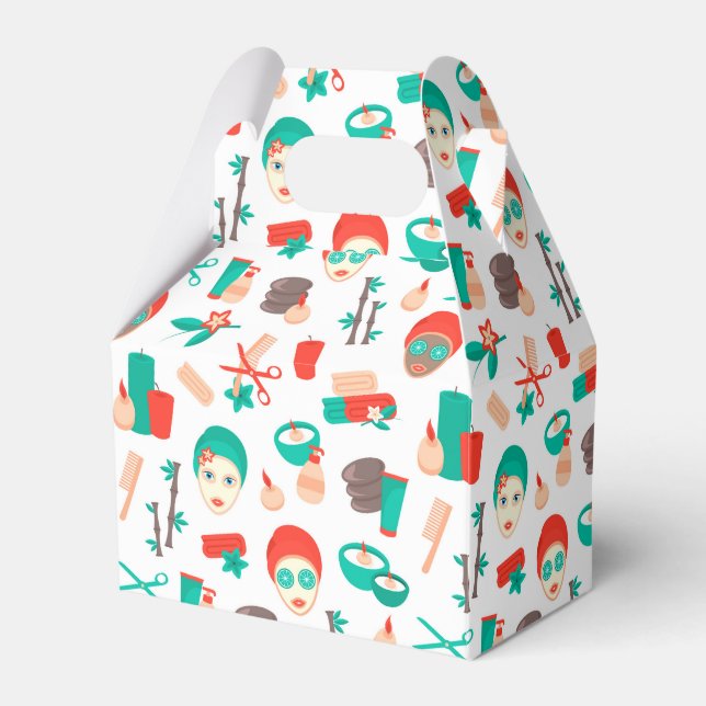 Spa Day Self Love Vibe Favor Box (Front Side)