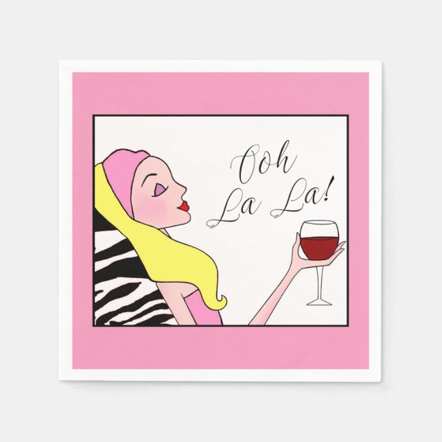 "Spa" Diva Napkins (Front)