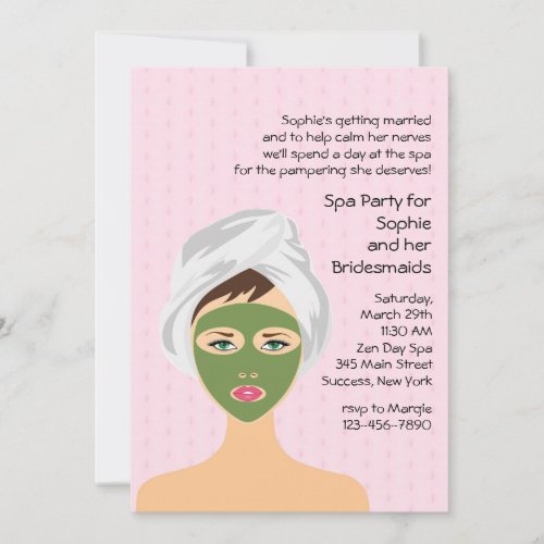 Spa Invitation