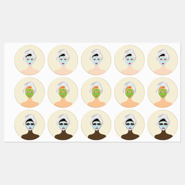 Spa Labels (Sheet)