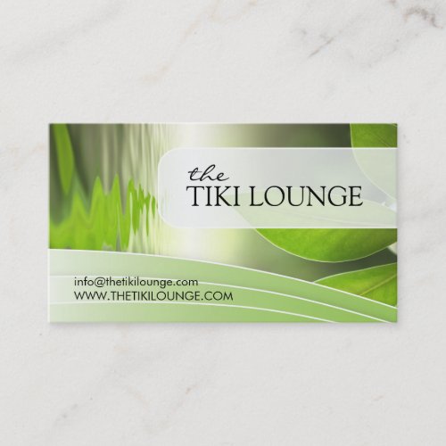 SPA &amp; MASSAGE BUSINESS CARD