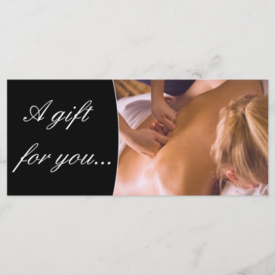 Spa Massage Gift Certificate