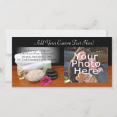 Spa/Massage/Pedicure Salon Scene Black/Color (Front)