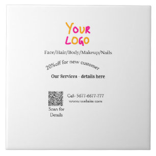 Spa massage salon discount offer services contact ceramic tile