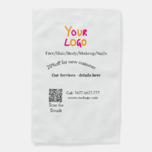 Spa massage salon discount offer services contact  garden flag