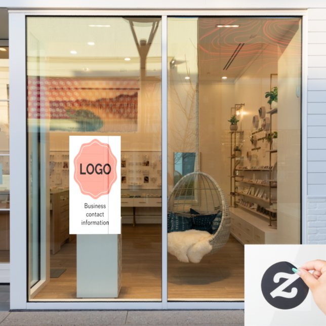 Spa or salon sign (Store Window)