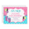 Spa Party Birthday Invitation 5x7 Card