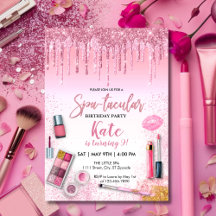 Spa Party Glam Girl Birthday Party