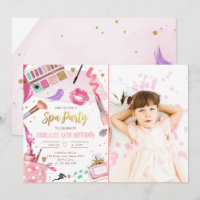 Spa Party Glitz Glam Glamour Girl Makeup Birthday