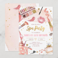 Spa Party Glitz Glam Glamour Girl Makeup Birthday