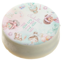 Spa party Pamper party pastel Birthday party Chocolate Covered Oreo