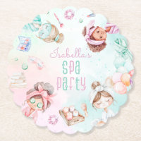 Spa party Pamper party pastel Birthday party