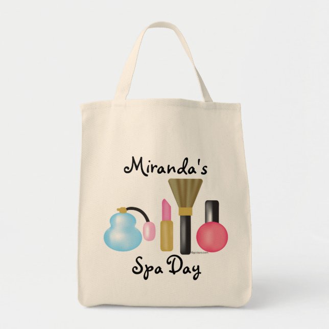 Spa Party Tote Bag (Front)