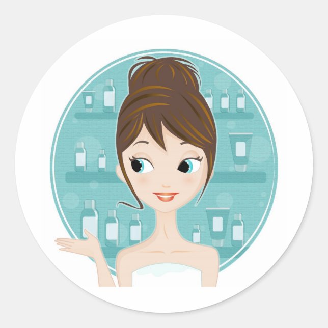 Spa Products Classic Round Sticker (Front)
