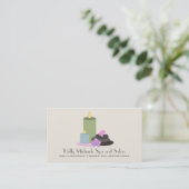 Spa & Salon Business Card (Standing Front)
