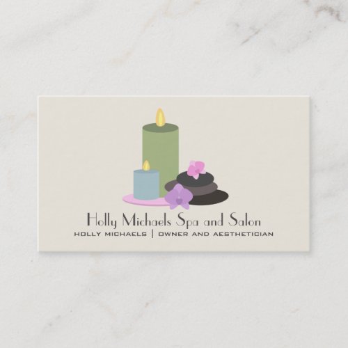 Spa &amp; Salon Business Card