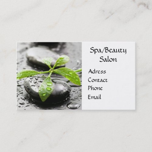 Spa Salon Business Card
