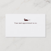Spa - Salon Massage Therapy Roses Business Card (Back)