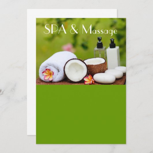 SPA setting (Front/Back)