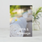 SPA settings (Standing Front)