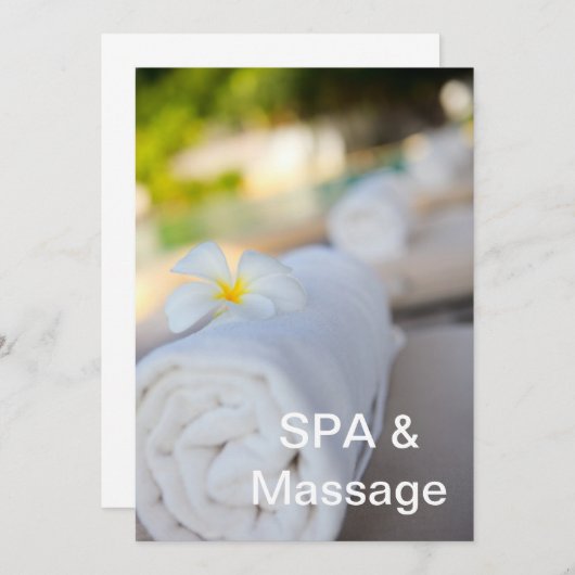 SPA settings (Front/Back)