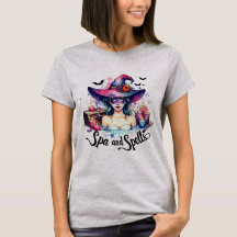 "Spa & Spells" Witchy Relaxation Tee