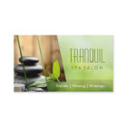 SPA Still Life Beautiful Green Massage Salon