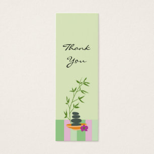 Spa Theme Gift or Favor Tag