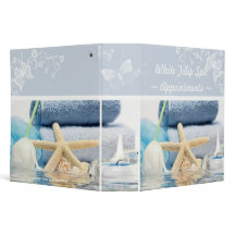 Spa Themed Binder