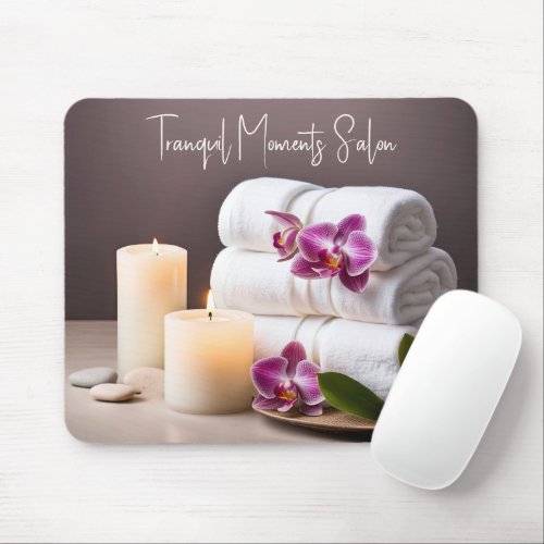 Spa Therapy Salon Mouse Pad