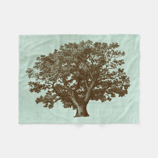 Spa Tree IV Fleece Blanket (Front (Horizontal))