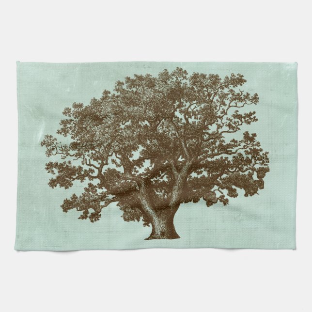 Spa Tree IV Towel (Horizontal)