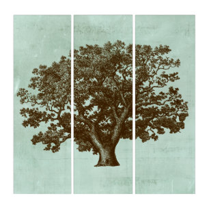 Spa Tree IV Triptych