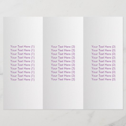 Spa Yoga Gold Triangle Mandala Watercolor Trifold (Back)