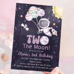 Space 2nd Birthday Second Trip Around The Sun Invitation<br><div class="desc">Space 2nd Birthday Second Trip Around The Sun Invitation</div>