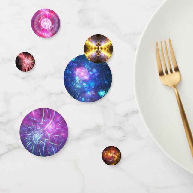 Space Abstract Confetti (Group)