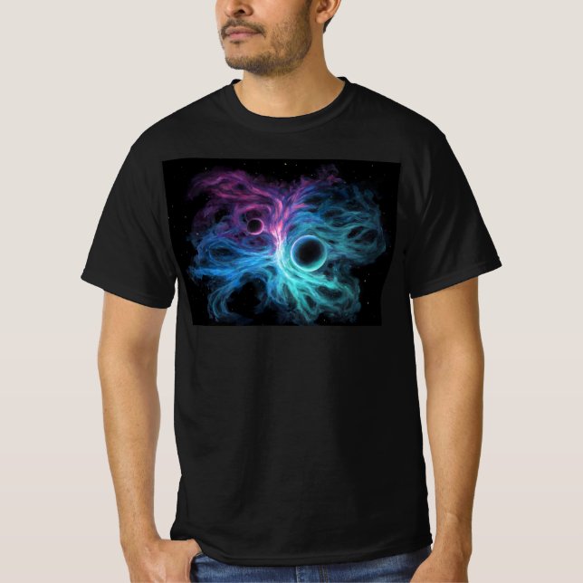 Space Abstract T-Shirt (Front)
